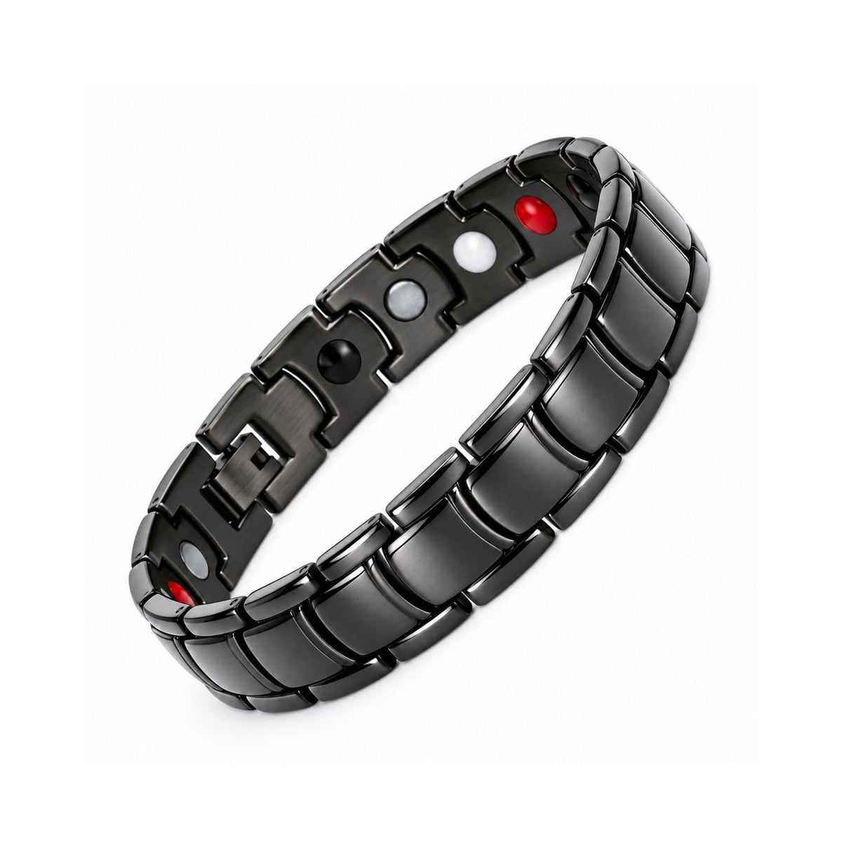 Brățară ETHERION Energy Bracelet Black din Titanium Steel cu finisaj negru